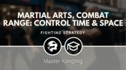 Martial arts, combat range: control time & space
